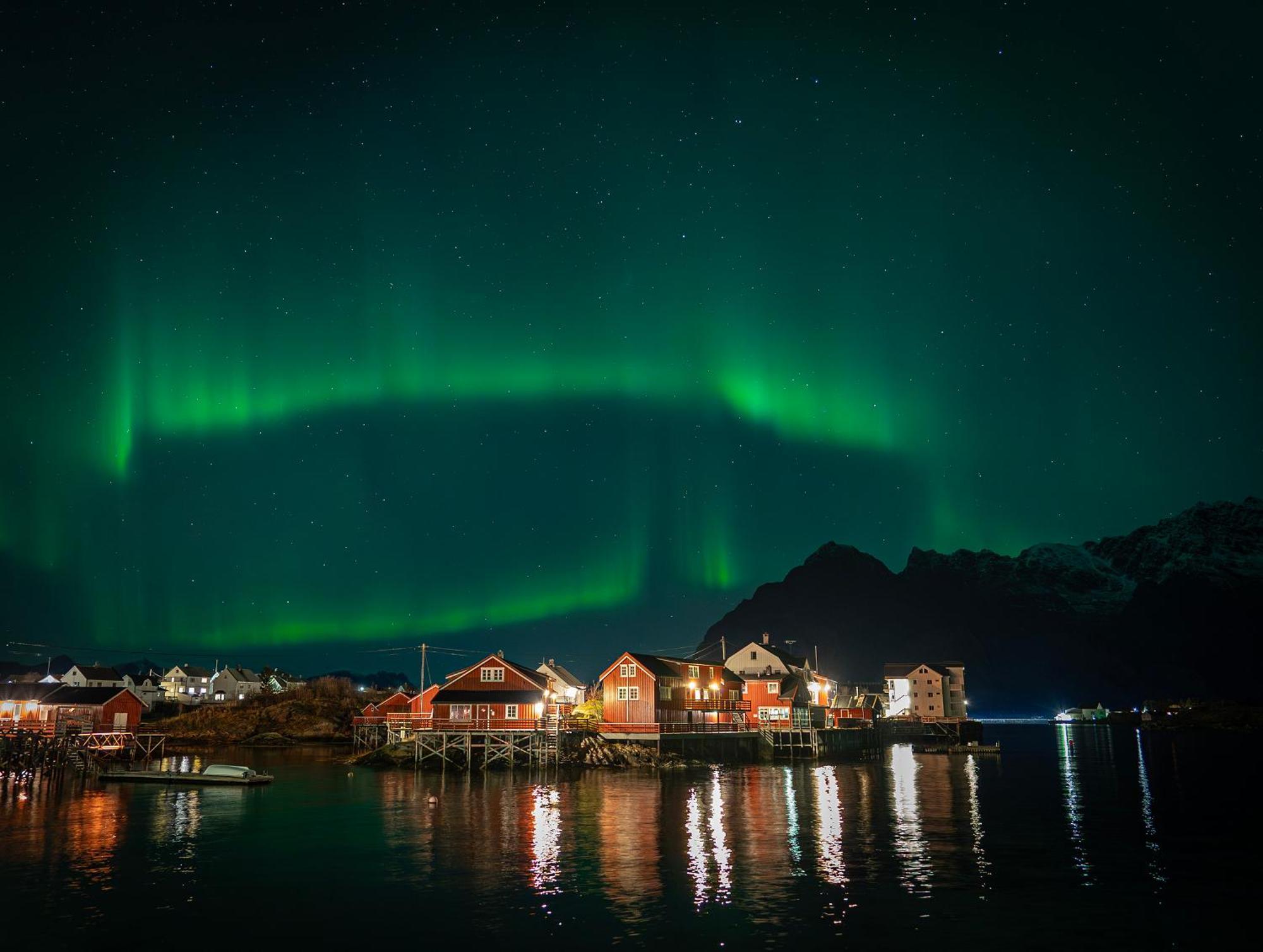 Henningsvaer Rorbuer Hotel Exterior foto
